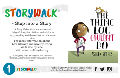 Storywalk at the Gibbons Museum 1 - 12 July 2022
